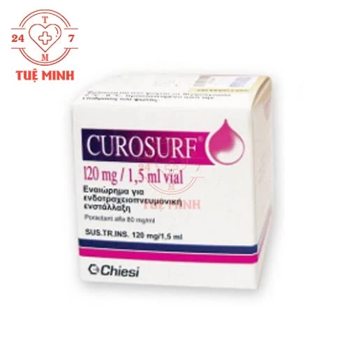 Curosurf 120mg Chiesi - Thuốc điều trị chứng suy hô hấp ở trẻ mới sinh